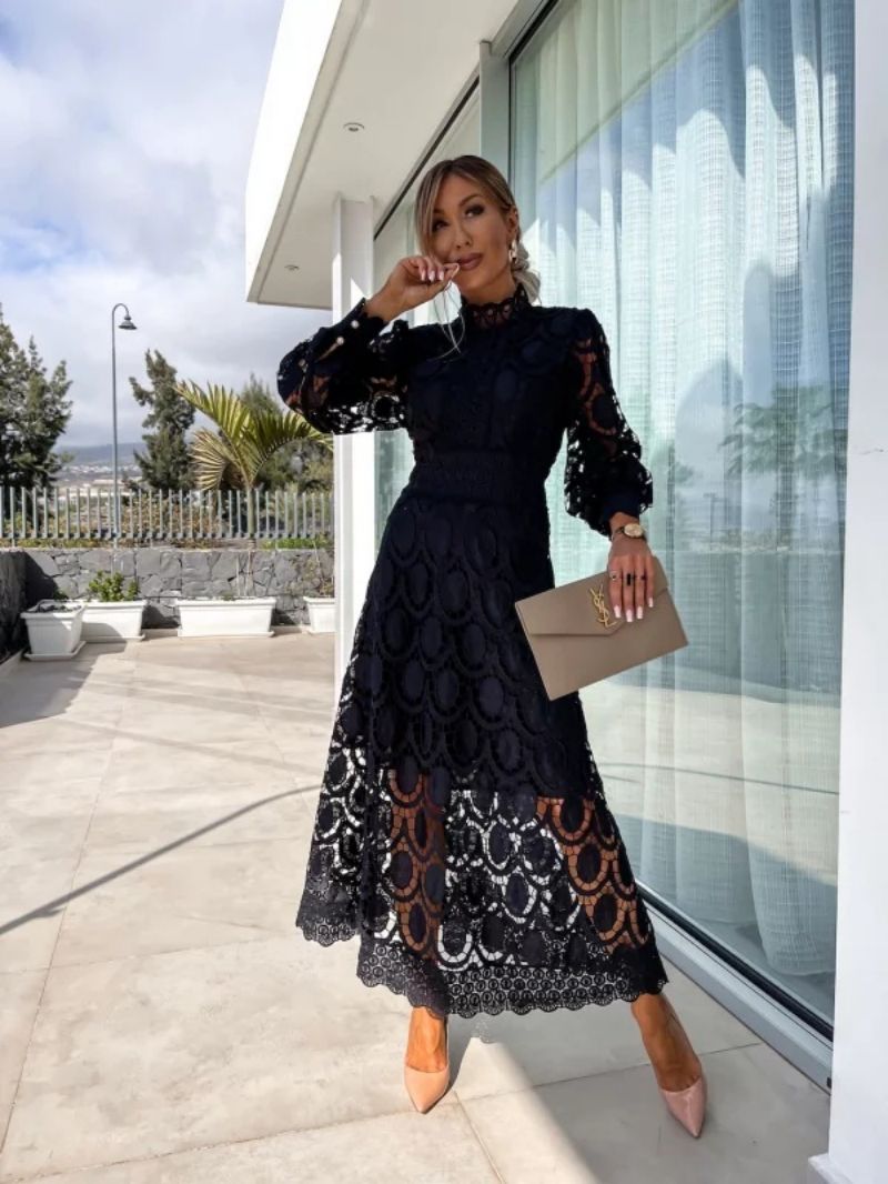 Stella | Women’s Summer Long Sleeve Evening Dress
