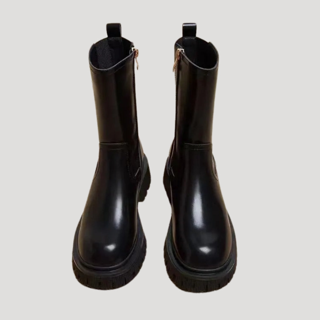 Alice | Women’s Spring Chunky Mid-Calf Boots