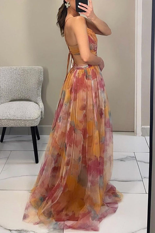 Hazel | Women Elegant Pleated Maxi Dress