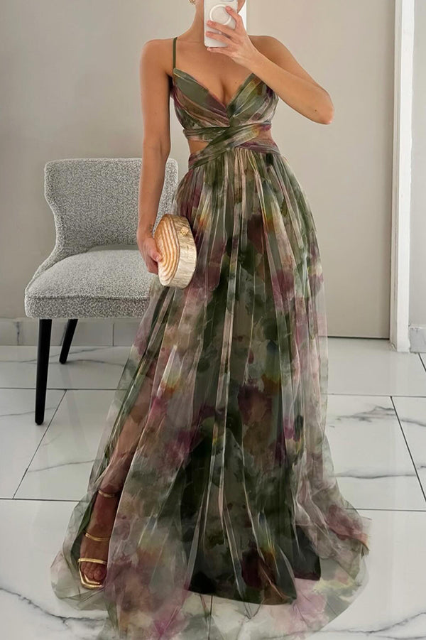 Hazel | Women Elegant Pleated Maxi Dress