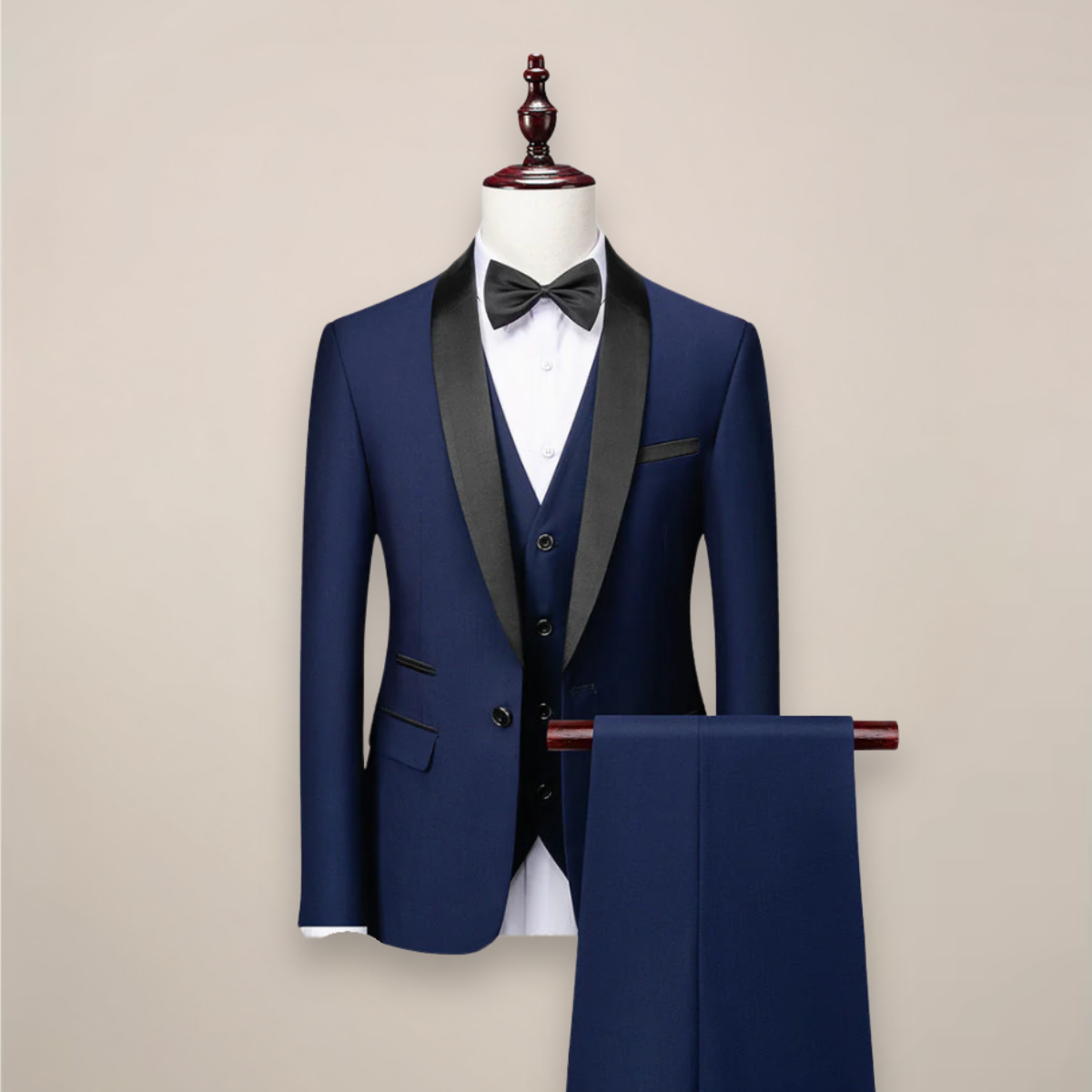 Donald | Men Spring Formal Three Piece Tuxedo Suit