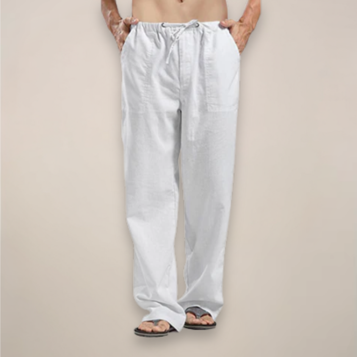 Corey | Men’s Relaxed Fit Drawstring Pants Casual