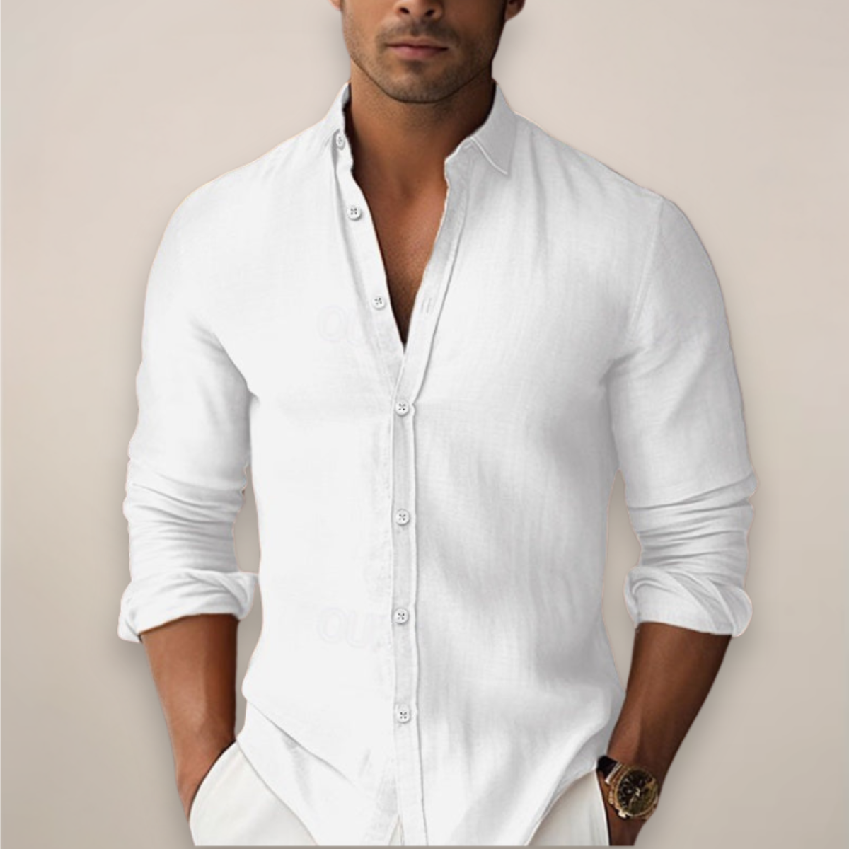 Doug | Men’s Casual Button Up Summer Shirt