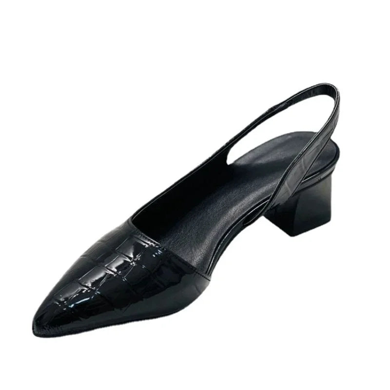 Eloise | Women’s Elegant Spring Block Heel Pumps