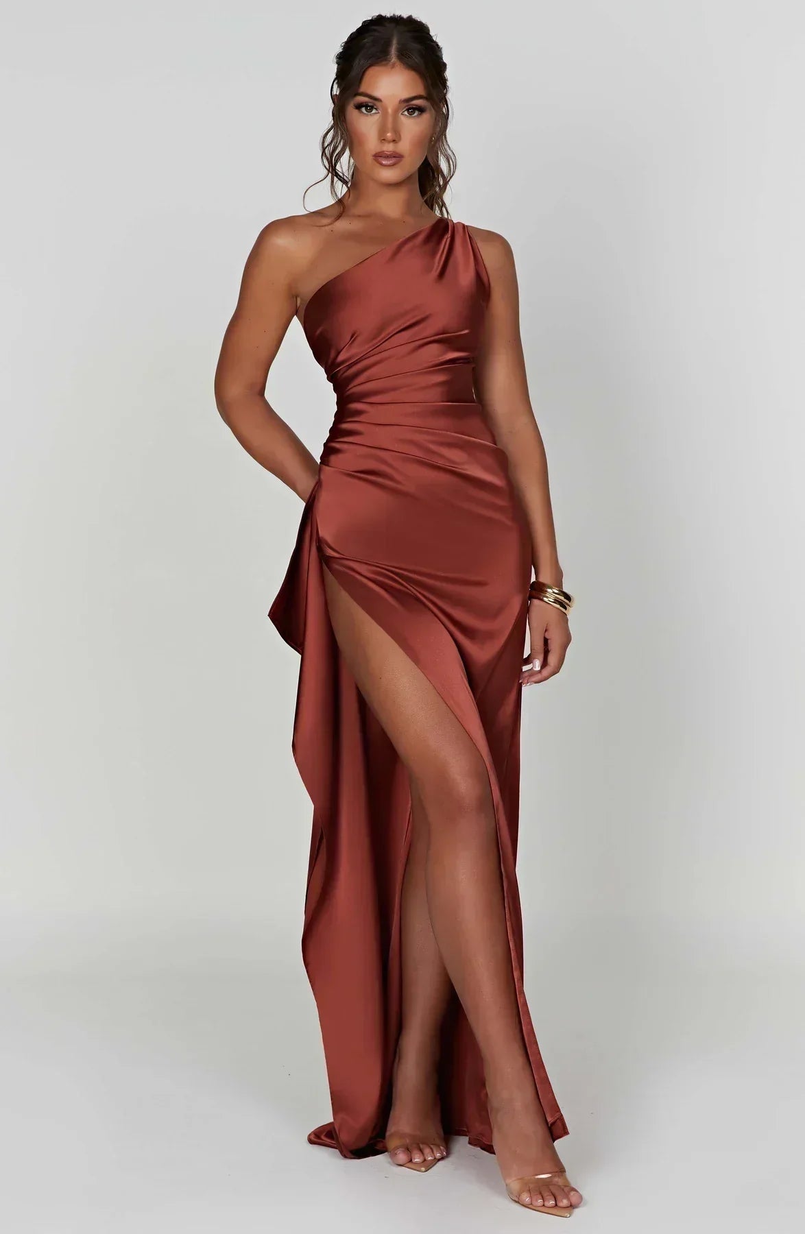 Dakota | Women’s Asymmetric Evening Maxi Dress
