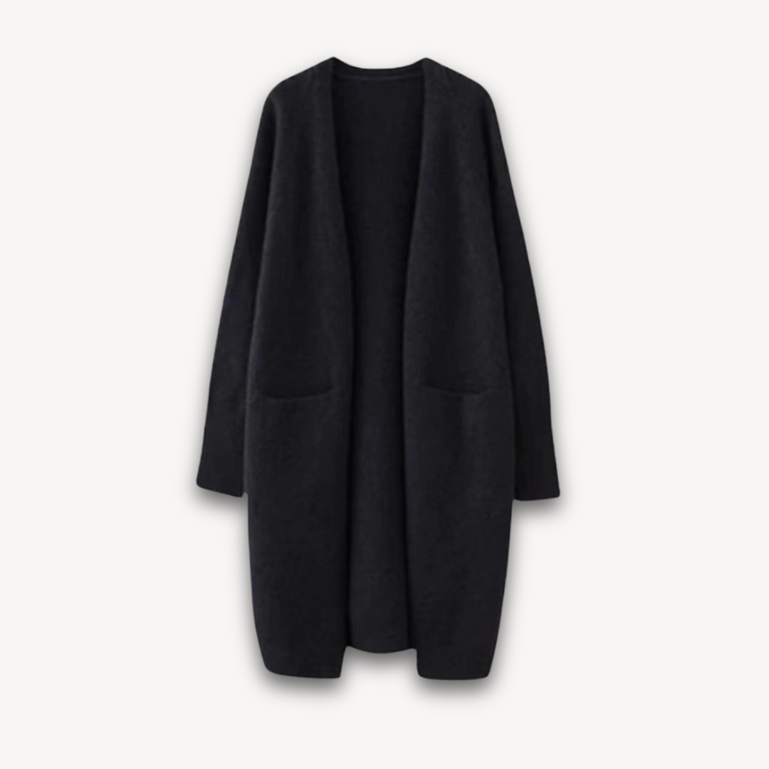 Ella | Women’s Spring Longline Open Front Cardigan