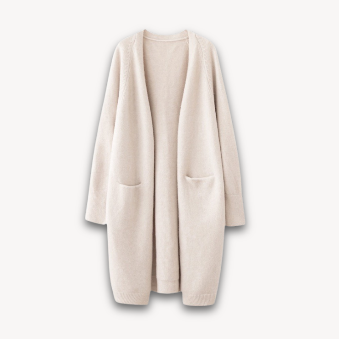 Ella | Women’s Spring Longline Open Front Cardigan