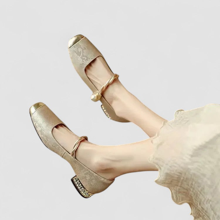 Payton | Women Orthopedic Mary Jane Low Heel Shoes