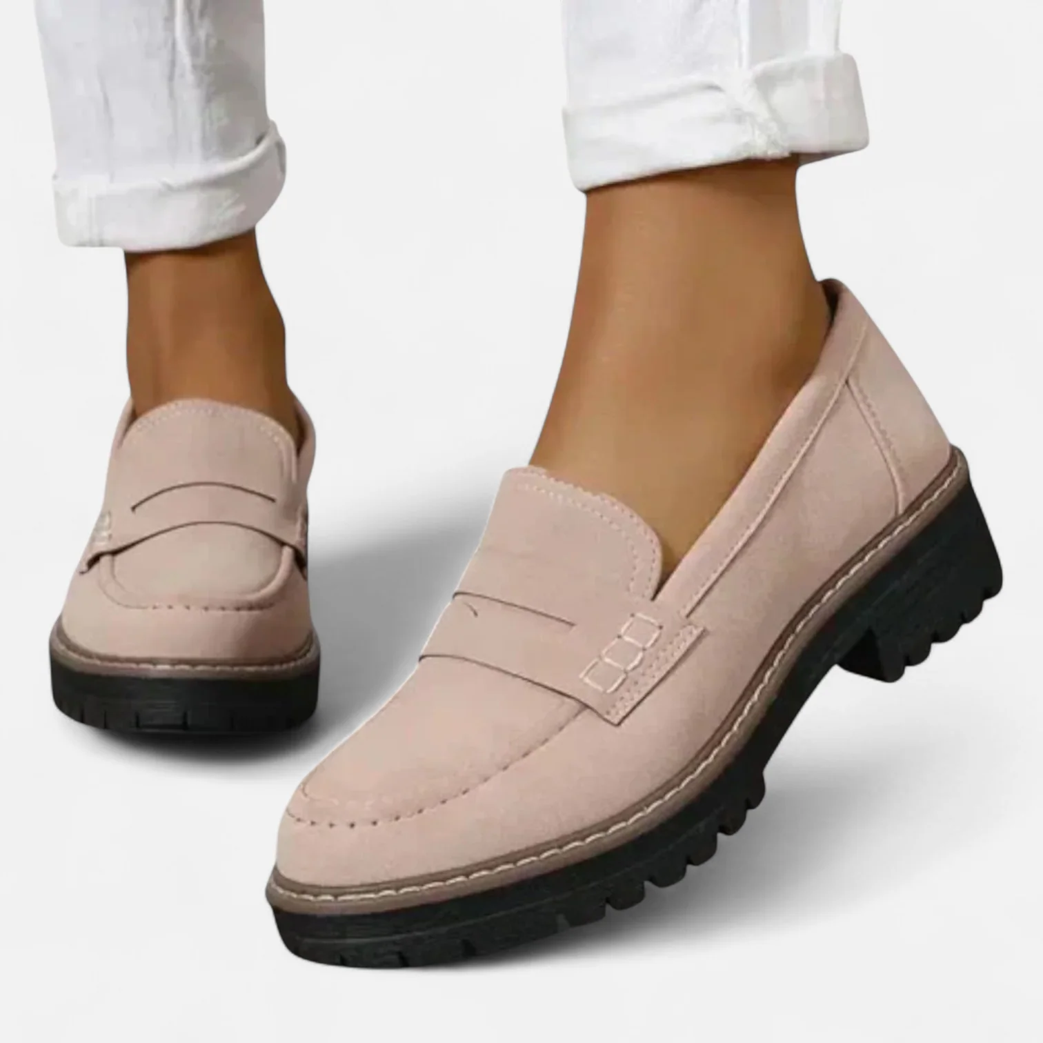 Isabella | Women Classic Chunky Sole Loafers