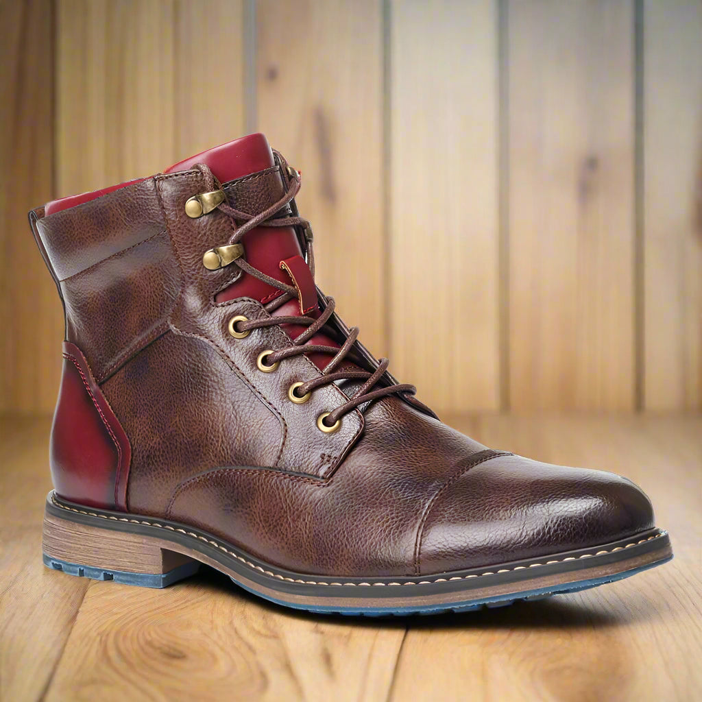 Nate | Men Fashion Zipper Design Ankle Boots