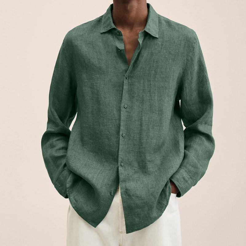 Derek | Men Classic Button Down Long Sleeve Shirt
