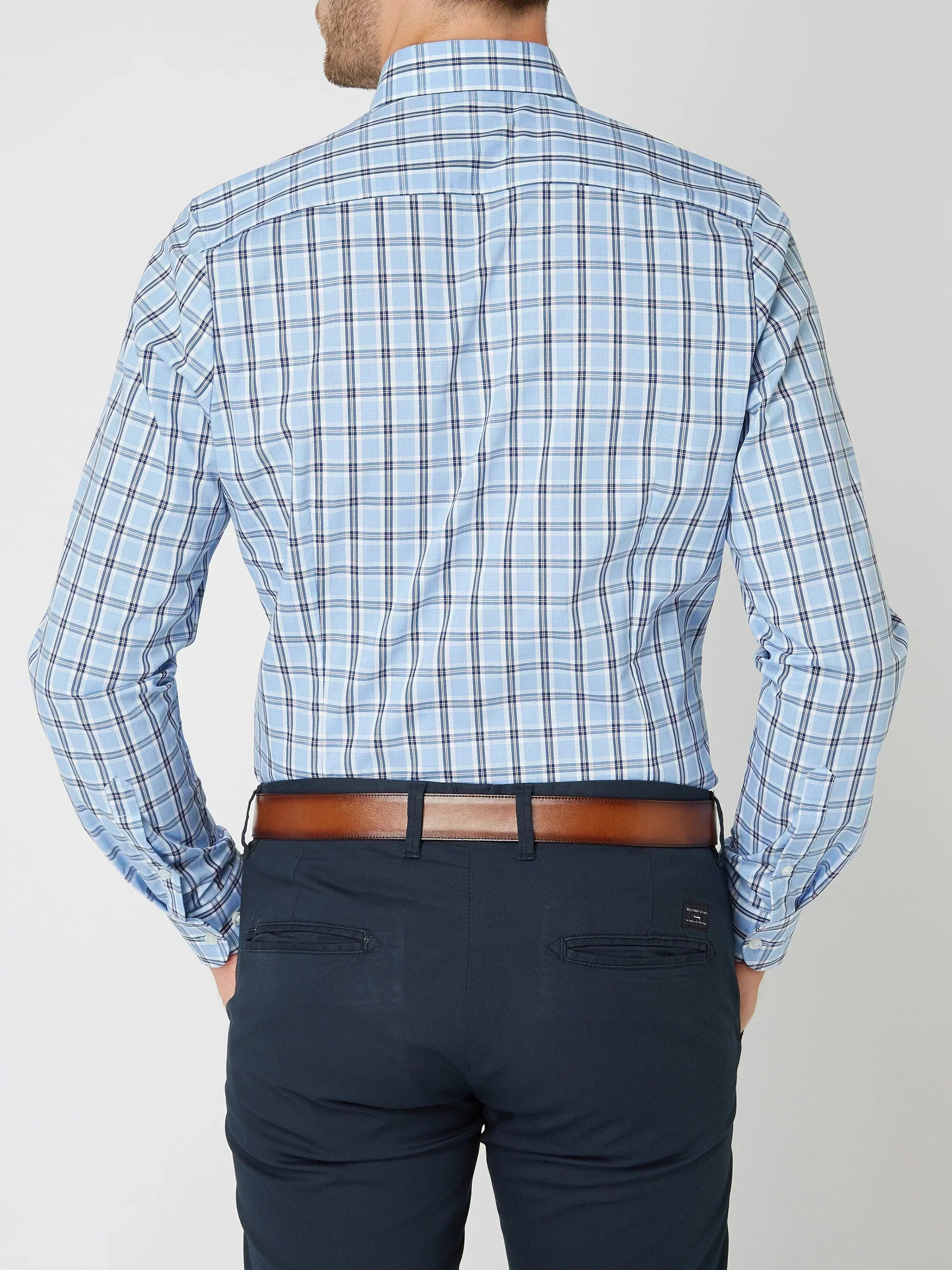 Jeffrey | Men's Checkered Button-Down Shirt