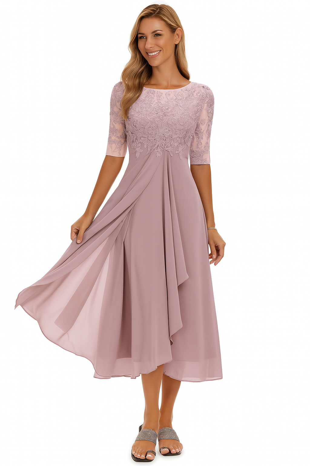Lily | Women’s Summer A Line Midi Dress