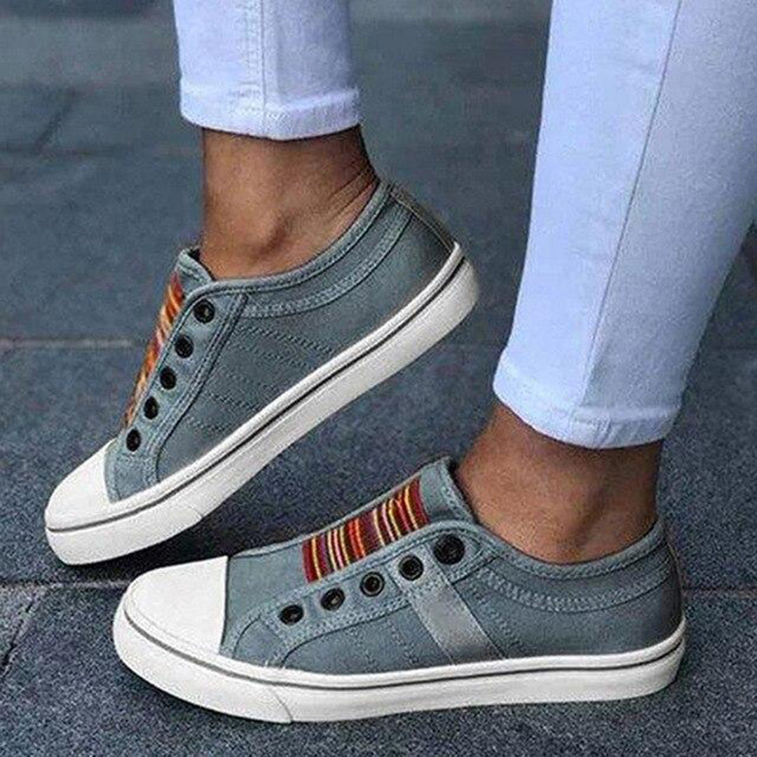 Zoe | Women’s Trendy Low-Top Stylish Sneakers