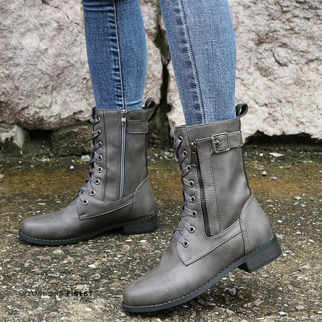 Rose | Women Orthopedic Lace-Up Winter Boots