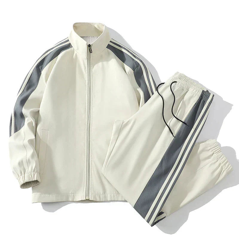 George | Men’s Sportswear Jogger Set with Zipper Jacket