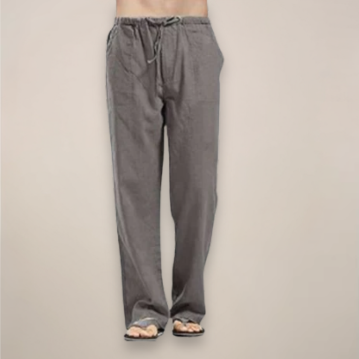 Corey | Men’s Relaxed Fit Drawstring Pants Casual