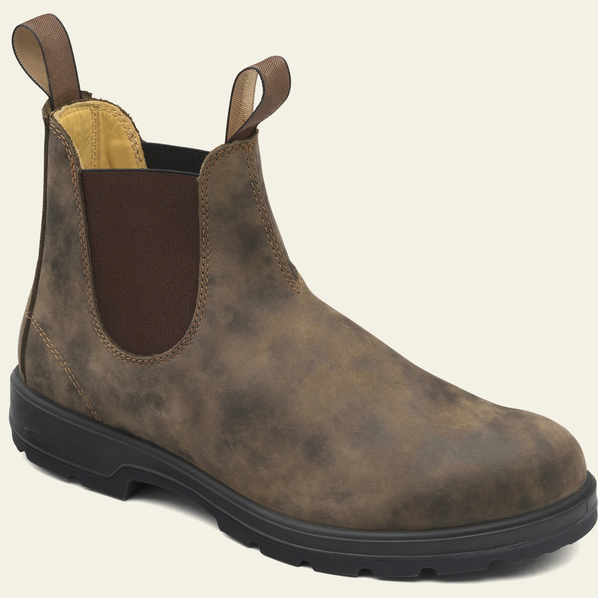 Chase | Men’s Leather Chelsea Boots with Pull Tab