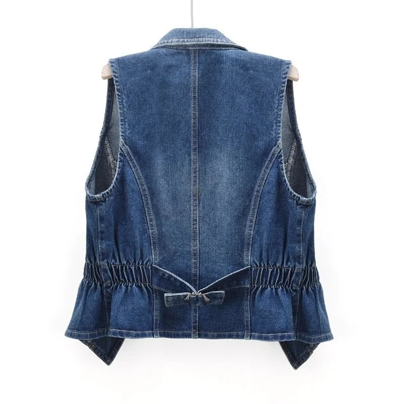 Samantha | Women’s Casual Sleeveless Open Front Vest