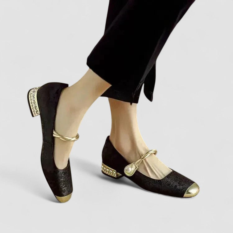 Payton | Women Orthopedic Mary Jane Low Heel Shoes