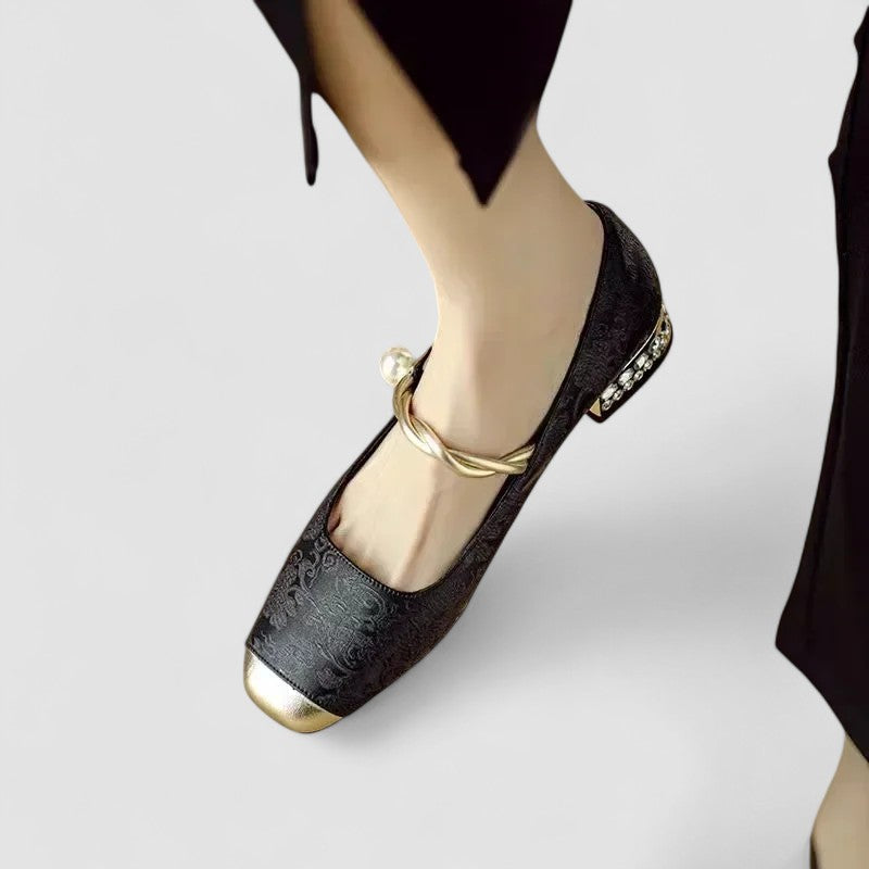 Payton | Women Orthopedic Mary Jane Low Heel Shoes