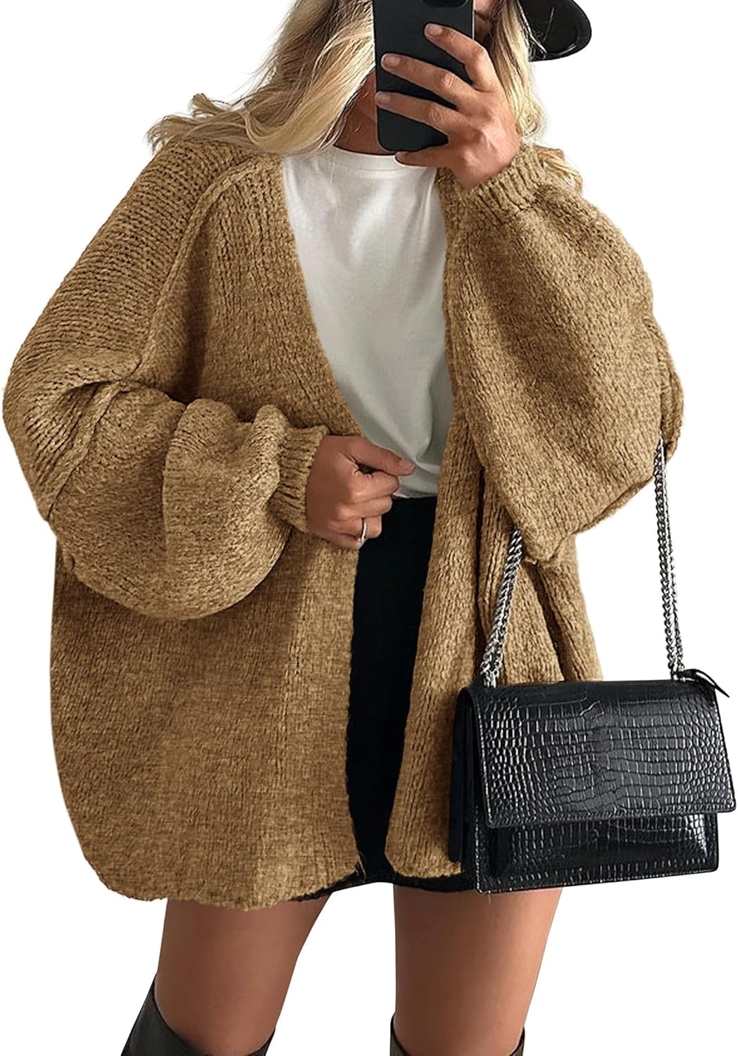 Gabriella | Women Spring Loose Knit Cardigan