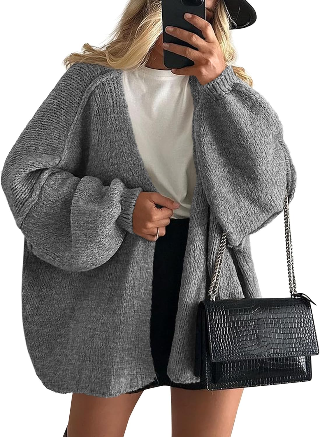 Gabriella | Women Spring Loose Knit Cardigan
