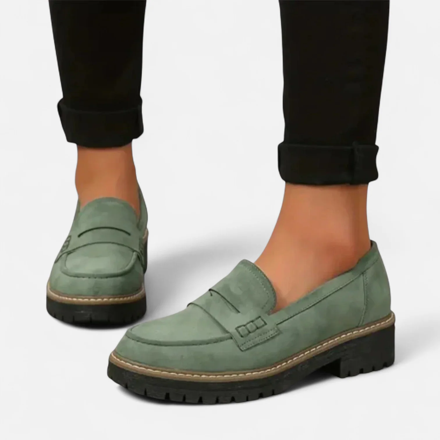 Isabella | Women Classic Chunky Sole Loafers