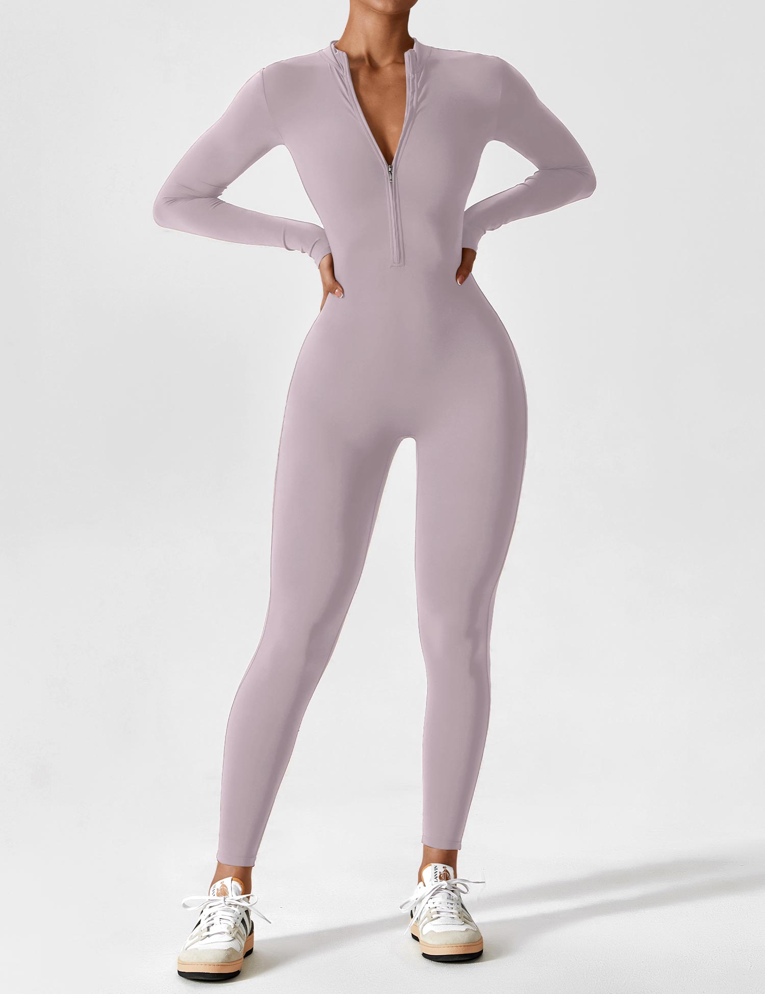 Penelope | Women’s Summer Long Sleeve Zip Set